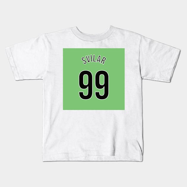 Svilar 99 Home Kit - 22/23 Season Kids T-Shirt by GotchaFace